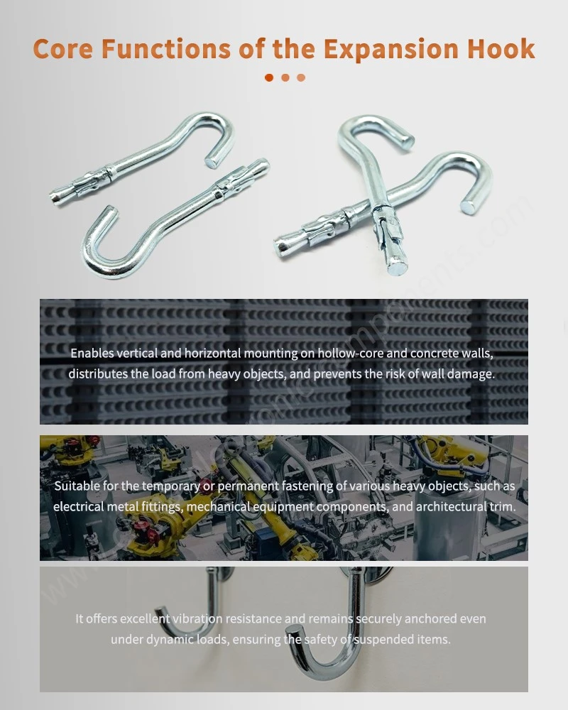 Core Functions of the Hook Type Expansion Anchor Core Functions of the Hook Type Expansion Anchor